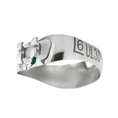 Lingual Dental Orthodontic Molar Band Preformed Space Maintainer With Buccal Tube