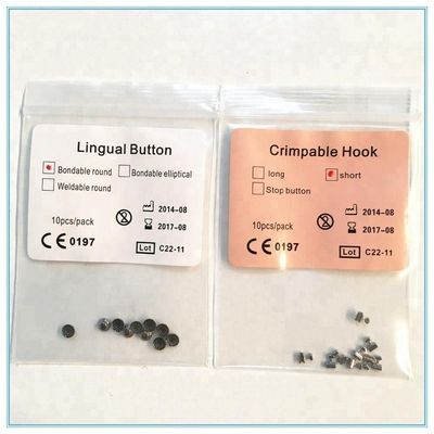 Non Convertible Single Molar Buccal Tube Dental Roth MBT Orthodontic Materials