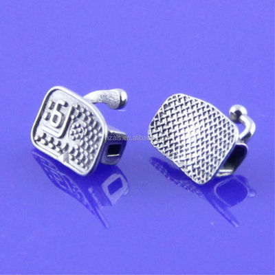 Single Mesh Base Orthodontic Buccal Tube Molar Roth Convertible Bondable Customized