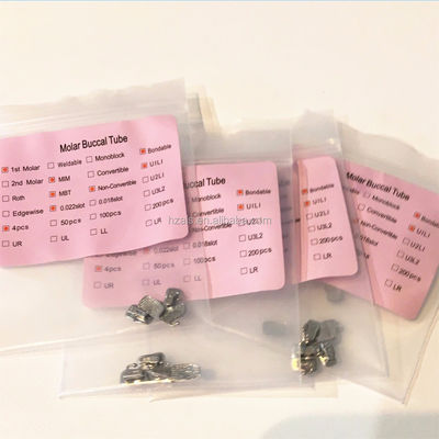 Classification Class II HOT ALS Orthodontic Buccal Tube Supplies For Dental Instrument