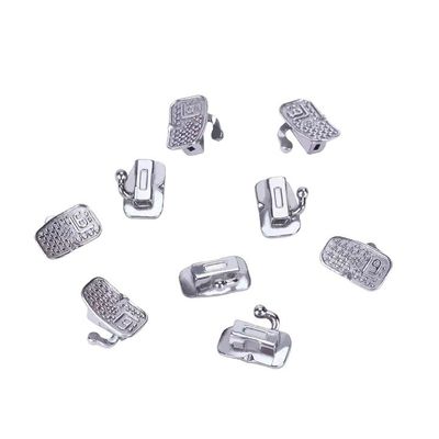 Orthodontic Dental Teeth Metal Buccal Tube Convertible 1st Molar MBT Bracket .022 Slot