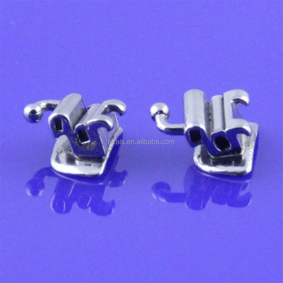 Bondable Dental Orthodontic Buccal Tube Molar Bracket For Roth MBT Edgewise