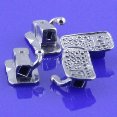 Bondable Dental Orthodontic Buccal Tube Molar Bracket For Roth MBT Edgewise
