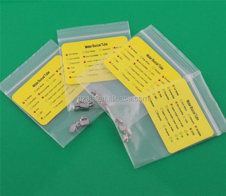 Bondable Dental Orthodontic Buccal Tube Molar Bracket For Roth MBT Edgewise