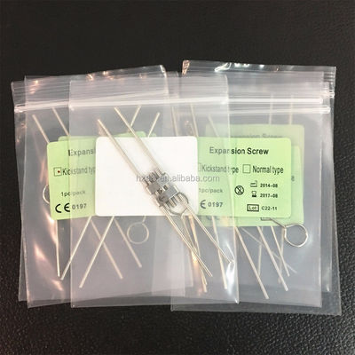 Class II instrument classification Dental ortho expansion screws made of medical stainless steel with competitive