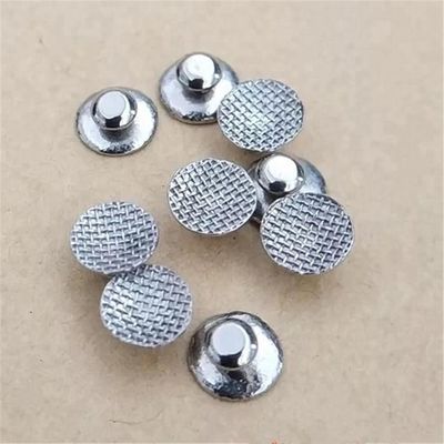 CCC Certification metal button lingual round/ elliptical 10pcs per pack for dental orthodontic procedures made of metal