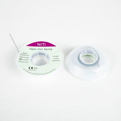 CE ISO Certified Dental Orthodontic Niti Coil Spring for Open and Closed Treatment 0.010/0.012 Size
