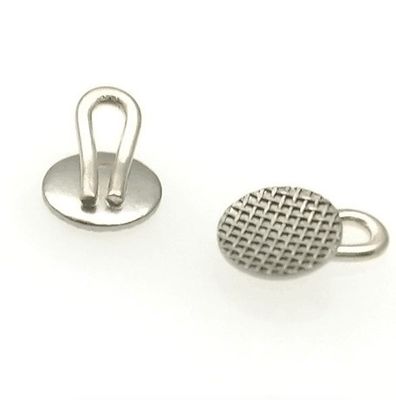 Import Medical Stainless Steel Dental Ortho Ortodoncia Standard Crimpable Hook 10pcs per Pack 2024 for Dental Procedures