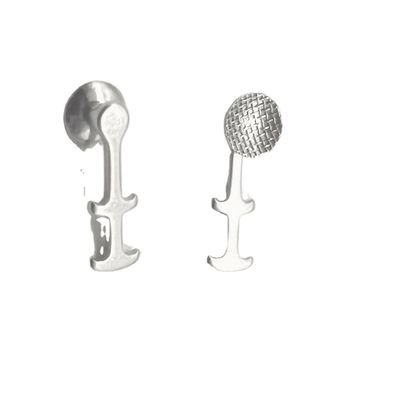 CE Certified Metal Orthodontic Lingual Button Mesh Base and Monoblock with Metal Material Made