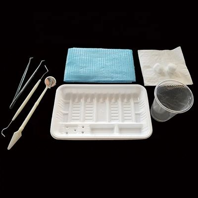 Disposable Dental Kit Set for Dental Clinic with Class I Instrument Classification and 2 Years Shelf Life