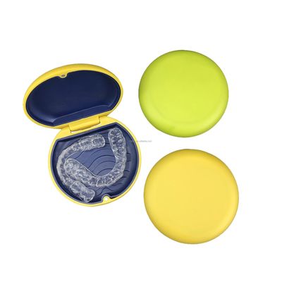 CE Certified Orthodontic Case Dental Invisible Braces Retainer Box Mouth Guard Denture Storage Aligner Case Oral Hygiene Organizer Beauty