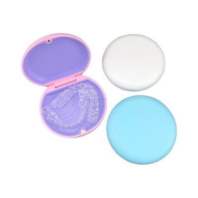 Protect Your Orthodontic Aligners Retainers Braces and False Teeth with this Denture Storage Box ISO 9001 2008 Certified