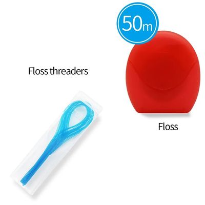 Micro Peppermint Flavor Dental Floss Interdental Brush Teeth Stick Class II Instrument with Clean Wire CCC Certified