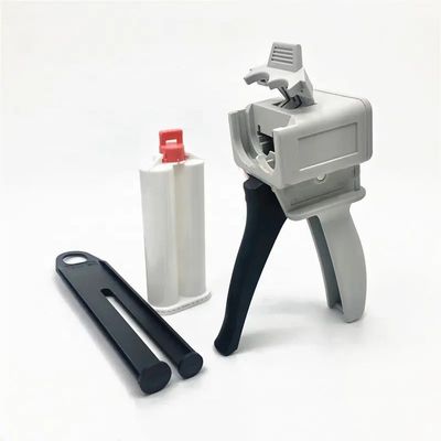 Dual Cartridge Caulking Gun for Dentistry 50ml 10 1 AB Dispensing Gun Corian Adhesive Solid Surface Dental Silicone Gun
