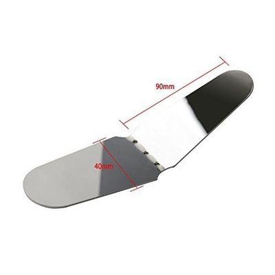 1 Year Shelf Life Dental SS Mirror Kit Double Sided Double Faced Polished Smooth Edge 5pcs/kit