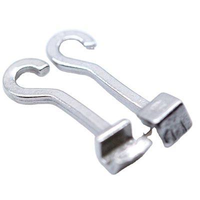 Manual Dental Orthodontic Crimpable Hooks Surgical Hooks Question Mark Shape Right and Left 10pcs/pack ISO CE Certified