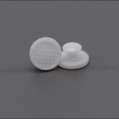 Dental Orthodontic Metal Buttons Lingual Button Buckle Composite Ceramic For Bondable Round Base Dentistry Material