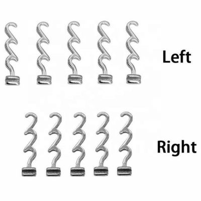 Class II Multi-function Long Left Right Orthodontic Spiral Crimpable Hooks for Precise Orthodontic Control and Adjustment