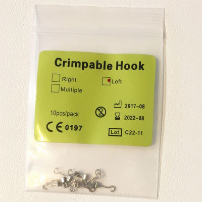Improve Orthodontic Treatment Results with CE Certified Crimpable Hook Implant Attachment