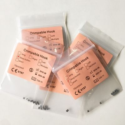 CE Certified Class II Orthodontic Crimpable Stop Mini Accessories for Durable and Instruments