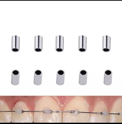 Orthodontic Crimpable Split Stops MFDS Safety Standard Dental Materials for Class II Instruments and Crimpable Hook