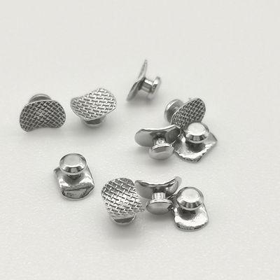MFDS Certified Dental Orthodontic Micro Direct Bond Lingual Button Bondable Round Mesh Base for Comfortable Wear