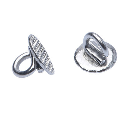 Dental Orthodontic Lingual Accessories Traction Hook with Bondable Lingual Buttons and Round Mesh Base Button Metal Material