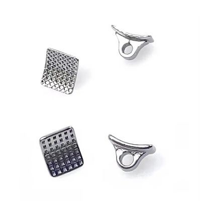 CE CE CE Certification Metal Dental Orthodontic Lingual Traction Monoblock Eyelets Bracket Button for Orthodontic