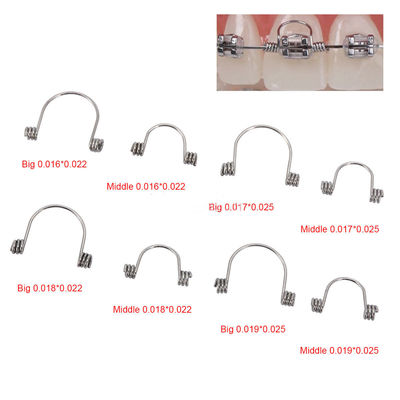 16*22 S/M/L 17*25 S/M/L 19*25 S/M/L Dental Orthodontic Torque Spring for Class II Instrument Classification