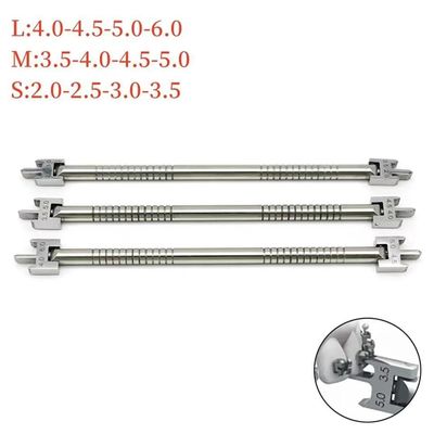 CCC Certified Dental Bracket Locator for Class II Instrument Classification and Precise Bracket Placement 2.0mm-6.0mm