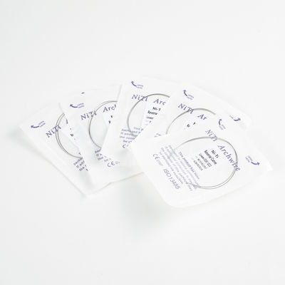 Manual Instrument Classification Dental Orthodontic Reverse Curve Niti Arch Wires for Class II Power Source Instruments