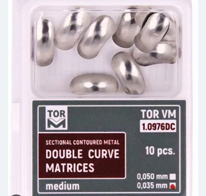 Transform Your Dental Restorations with 1.0976DC Dental Sectional Contoured Matrices Matrix Kit by TOR VM / TOP BM