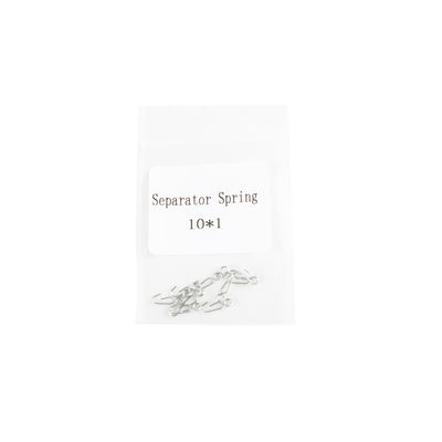 Long Shelf Life Durable Spacer Springs for Dental Clinics Pre-Banding Procedures in Class II Instrument Classification