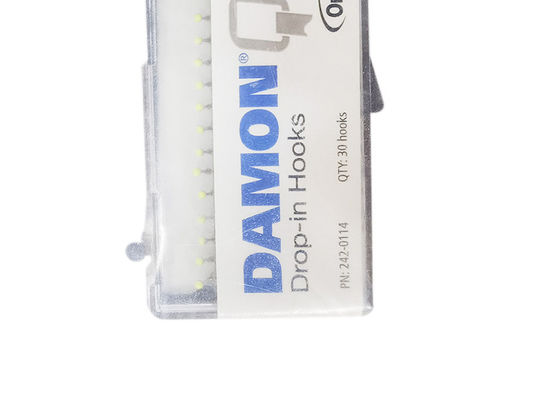 Instrument Classification Class II Ormco Damon Q Drop In Hooks U/L 5-5 30 Per Pack Manual Power Source Ormco Supplies 242-0114