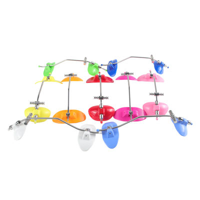 Dental Ortho Single Bar Steel Orthodontic Reverse Pull Headgear for Dentistry Super Elastic Colourful Consumables
