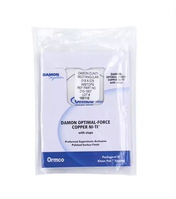 Instrument Classification Class II Dental Orthodontic Braces Othos Copper Niti Wire for 10pcs/box