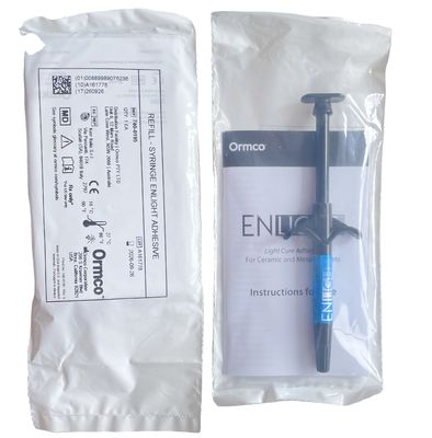 Ormco Enlight Syringe Kit 740-0198 Steel Material Shelf Life of 1 Year
