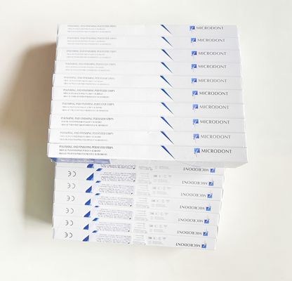 MFDS Safety Standard 4mm*170mm MICRODONT Dental Abasive Polyester Finishing Polishing Strips 100pcs/Box 2 Years Shelf Life