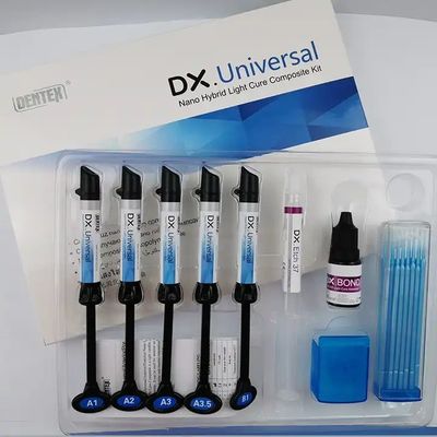 Class II Dental Light Curing Resin Kit with Universal Nano Hybrid Composite and Unique Dispersion Technology