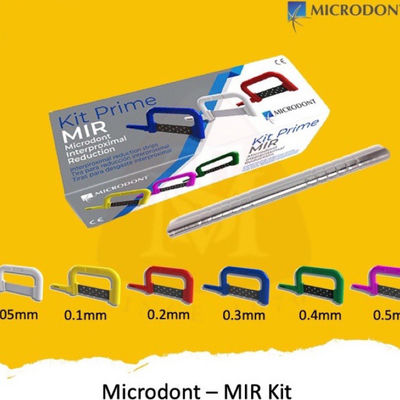 Dental Orthodontics Treatment Microdont MIR Interproximal Reduction Kit with CE Certification and 6 Months Shelf Life