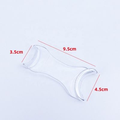 Clear/Clear Blue Double Head Lip Retractor Dental Lip Cheek Opener Stainless Steel Surgical Tool with CCC Certification