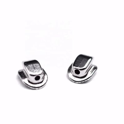 Orthodontic Dental Bondable Lingual Button with Auxiliary Hole 10pcs/pk Shelf Life 2 years Orthodontic Accessories