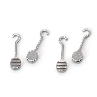 Orthodontic Dental Bondable Lingual Button with Auxiliary Hole 10pcs/pk Shelf Life 2 years Orthodontic Accessories