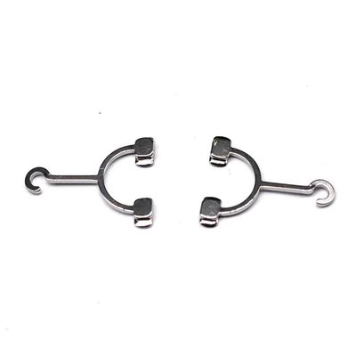 Orthodontic instruments Orthodontics accessories bondable Y type dental crimpable hook clamp Pack 10pcs each pack Long and short