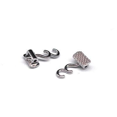 2024 Orthodontic Crimpable Hook Stops for Ortho Niti Archwire and Bondable Hooks Dental Tubes Ortho Universal Split Stop