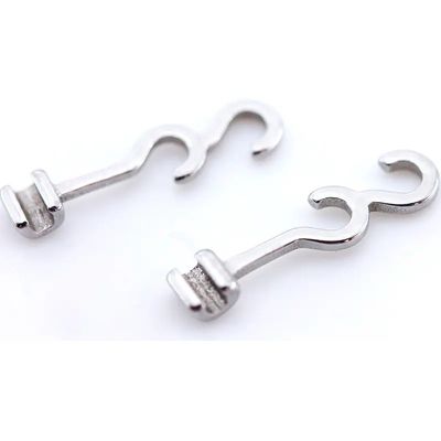 2024 Orthodontic Crimpable Hook Stops for Ortho Niti Archwire and Bondable Hooks Dental Tubes Ortho Universal Split Stop