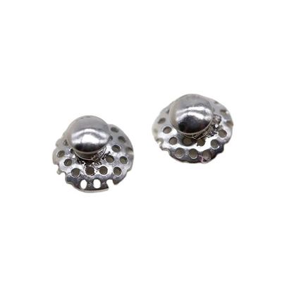 Orthodontic Clear Lingual Buttons MFDS Safety Standard and Perforated Round Base for Enhanced Functionality