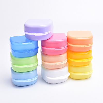 Organize and Protect Your Dentures with Our Plastic Dental Denture Box/orthodontic Teeth Retainer Case/box