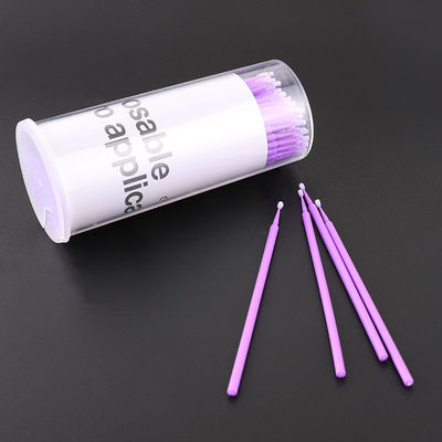 Safety standard GB/T 32610 Disposable Dental Ultra fine regular cylinder Micro brush Applicators s m l
