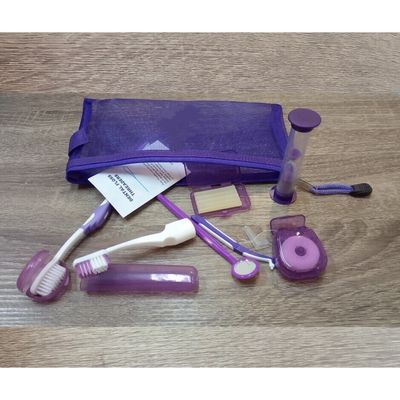 Manual Power Source Ortho Wax Floss Oral Mirror Included Portable Interdental Brush Kit with Highest Medical Grade Plastic